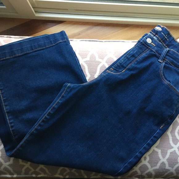 🌸4/$30🌸 High Rise Wide Leg Cropped Jeans - Picture 7 of 7